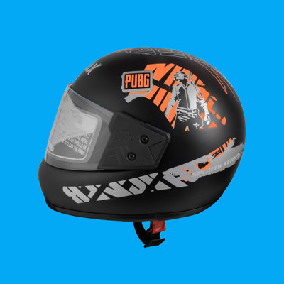 Font unisex safty helmet for riders_30-AAA Motorbike Helmet(Orange)