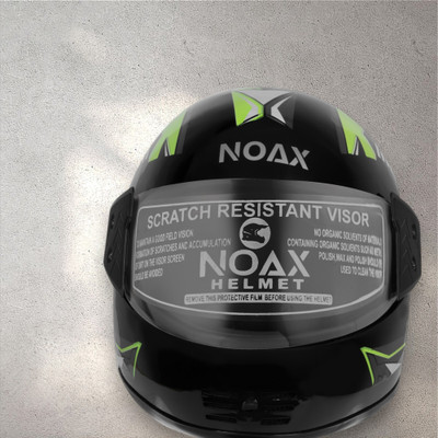 NOAX UNISEX UNIQUE FELMET FOR RIDIDNG BIKES-Green229 Motorbike Helmet(Green)