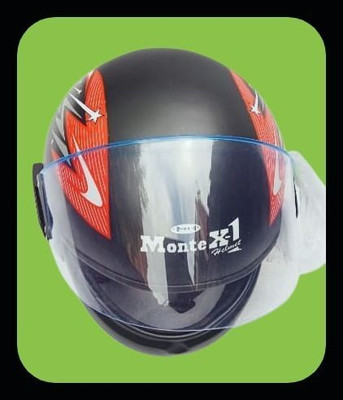 MonteX-1 FLIP_New_Full Face New Bike helmet_4093 Motorbike Helmet(Multicolor)