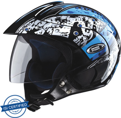 STUDDS Marshall D2 Motorbike Helmet(Black)