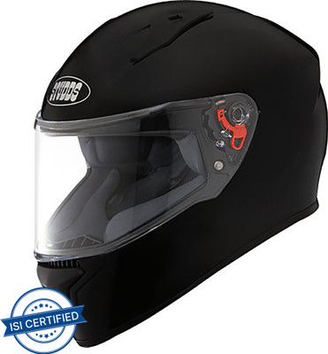 STUDDS THUNDER FULL FACE WITH CLEAR Motorbike Helmet(Matt Black)