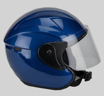 HDRC half face halmet isi marked Motorbike Helmet(Black)