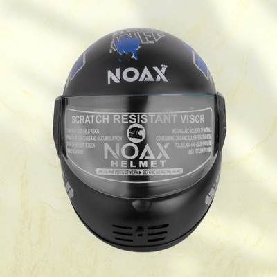 NOAX unisex full face good hard quality helmet-Green296296-Helmet 5-ABCD-Helmat Motorbike Helmet(Blue)