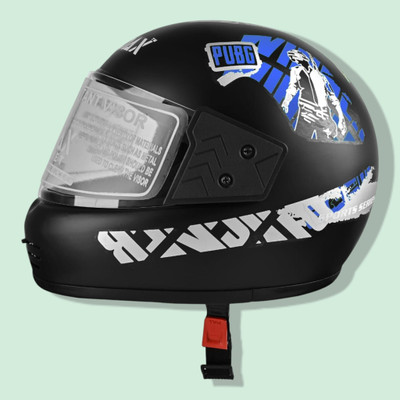 NOAX ISI marked helmet solid helmet((fk171 Motorbike Helmet(Blue)
