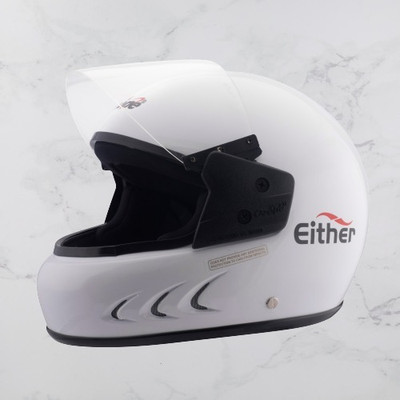 OZONE Full Face_Premium Helmet_Superior Quality_Unique Design_@v@G39 Motorbike Helmet(White)