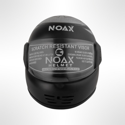 NOAX UNISEX HELMET FOR SAFTY RIDING51 Motorbike Helmet(Grey)