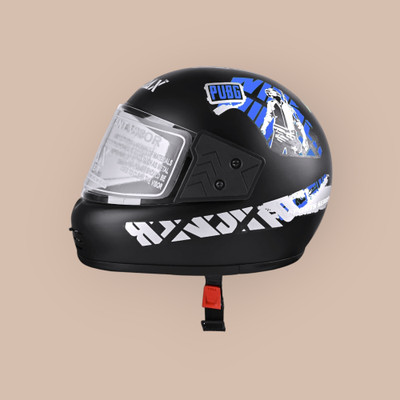 NOAX KING OF HELMET UNISEX OPEN FACE motorbike HELMET-71-Blue Motorbike Helmet(Blue)