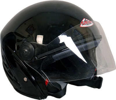 SRH Track black Motorsports Helmet(Black)
