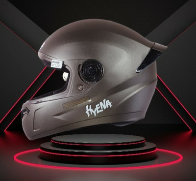 OZONE ONS_Premium Quality_Helmet_GV_@A@_78 Motorbike Helmet(Grey)