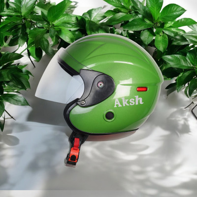 NOAX SAFETY HELMET ONROAD for unisex HELMET- TWO WHEELER(SLfk-n627 Motorbike Helmet(Green)