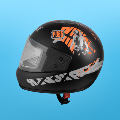 NOAX ISI MARKED KING OF HELMET UNISEX RIDDING HELMET TOP SELLING(DD-359 Motorbike Helmet(Orange)