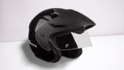 MonteX-1 Flip-up Bike helmet H10 Motorbike Helmet(Black)