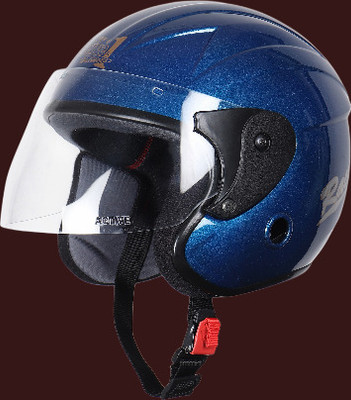 nextin nano_160 Motorbike Helmet(Blue)
