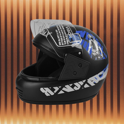 NOAX Helmet GOOD QUALITYFOR UNISEX for BIKE_7 Motorbike Helmet(Red)