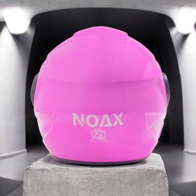 NOAX Helmet GOOD QUALITYFOR UNISEX for BIKE_-133 Motorbike Helmet(Pink)