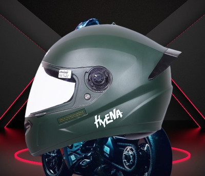 OZONE ONS_Premium Quality_Helmet_GV_@A@_67 Motorbike Helmet(MILITARY GREEN)