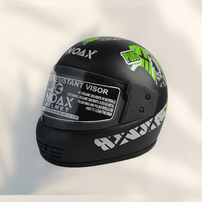 Font unisex full face good hard quality helmet-Green406B Motorbike Helmet(Green)