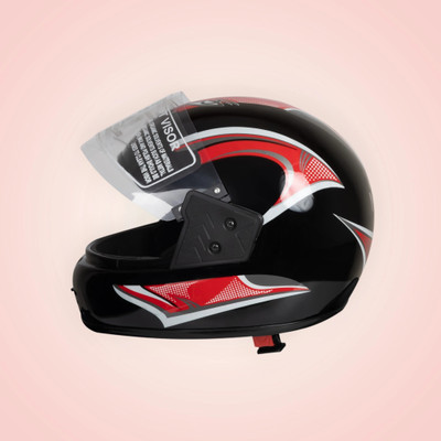 NOAX unisex full face good hard quality helmet-Green272 fk_120 Motorbike Helmet(Red)