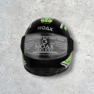 NOAX Helmet GOOD QUALITYFOR UNISEX for BIKE_-Green168 Motorbike Helmet(Green)