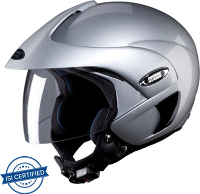 STUDDS MARSHALL OPEN FACE - L Motorsports Helmet(SILVER GREY)