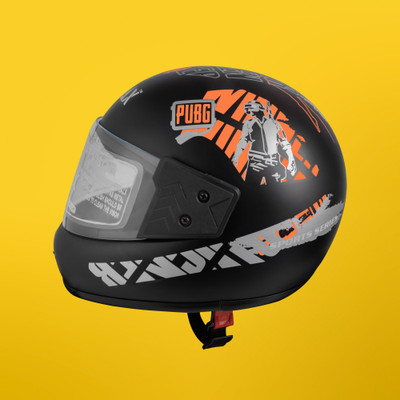 Font unisex safty helmet for riders_49-AAA Motorbike Helmet(Orange)