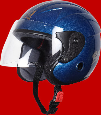 nextin nano_176 Motorbike Helmet(Blue)