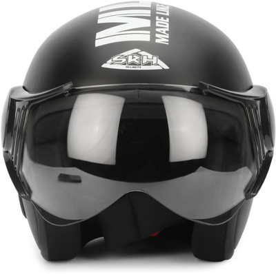 SRH Bullet helmet Motorsports Helmet(Black)