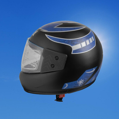 NOAX ISI MARKED KING OF HELMET UNISEX RIDDING HELMET TOP SELLING(DD-323 Motorbike Helmet(Orange)