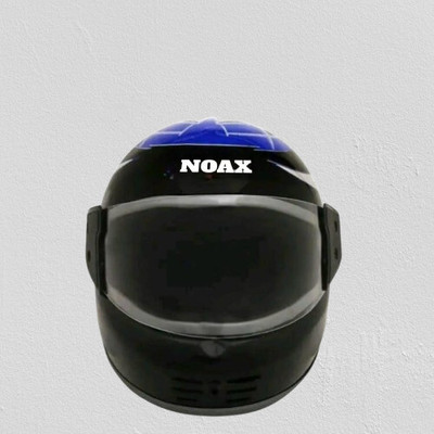 NOAX blue full face helmet unisex10 Motorbike Helmet(Black)