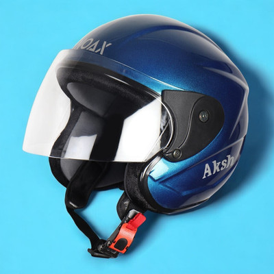 NOAX helmetwala lelo_303 Motorbike Helmet(Blue)