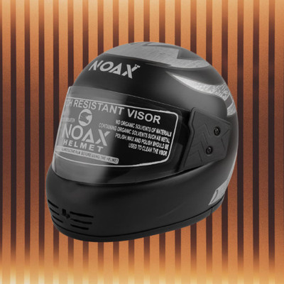 NOAX UNISEX HELMET FOR SAFTY RIDING FOR BIKE8 Motorbike Helmet(Grey)