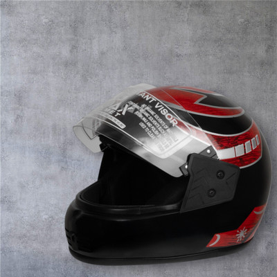 NOAX unisex full face good hard quality helmet-Green272 fk_89 Motorbike Helmet(Red)
