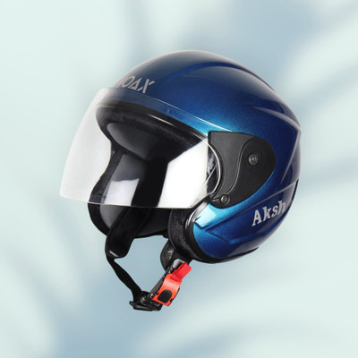 NOAX UNISEX SAFETY HELMET ONROAD HELMET- TWO WHEELER,BIKE & SCOOTER (SL-2742 Motorbike Helmet(Blue)