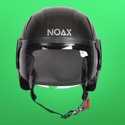 NOAX UNISEX SAFETY HELMET ONROAD HELMET- TWO WHEELER,BIKE & SCOOTER (SL-2279 Motorbike Helmet(Grey)