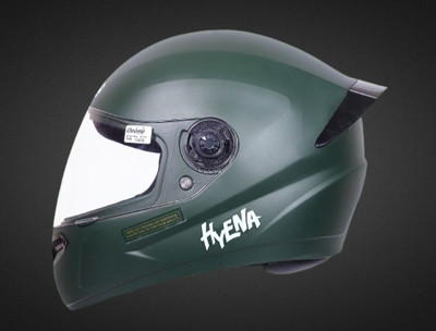 OZONE JSR_CLASS 1 QUALITY_FULLFACE_HYENA_HELMET_A1_L34 Motorbike Helmet(MILITARY GREEN)