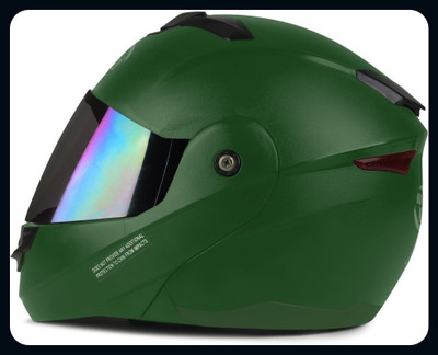 fuery Rainbow visor flipup RFU-62_New Motorsports Helmet(Green)