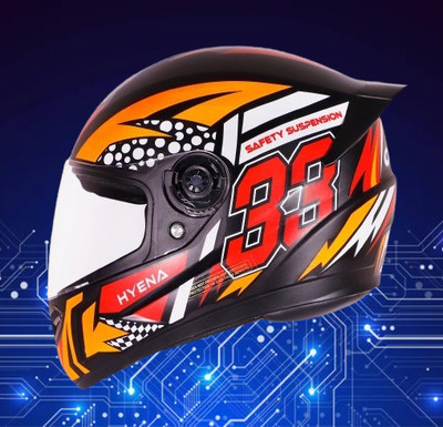 OZONE Prime Helmet_full face_HyEna_VL_@7@224 Motorbike Helmet(RED-BLACK)