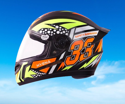 OZONE Superior Helmet_FF_JGM_@V@AD0392 Motorbike Helmet(YELLOW-BLACK)
