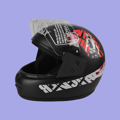 NOAX Helmet GOOD QUALITYFOR UNISEX BIKE RIDIDNG_51 Motorbike Helmet(Red)