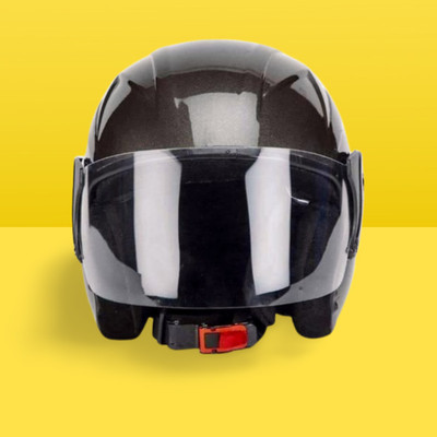 MonteX-1 Open Face Bike helmet LA12 Motorbike Helmet(Black)
