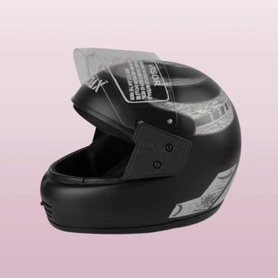 NOAX UNISEX HELMET FOR SAFTY RIDING FOR BIKEE12 Motorbike Helmet(Grey)
