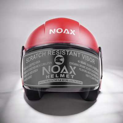 Font Helmet GOOD QUALITYFOR UNISEX BIKE RIDI-209A Motorbike Helmet(Red)