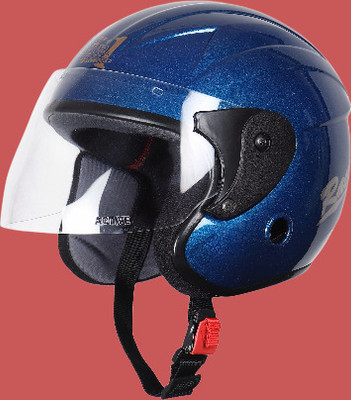nextin nano_182 Motorbike Helmet(Blue)