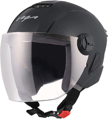 VEGA Aster Motorbike Helmet(Texture Black)
