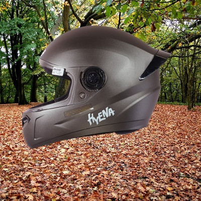OZONE Premium Quality_Full Face Helmet_Prime Product_LG@V@60 Motorbike Helmet(Black)