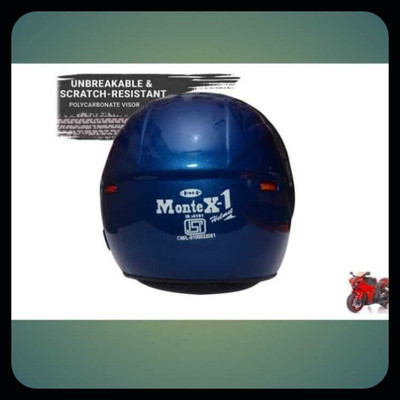 MonteX-1 New_2025half face helmet unisex new model -120 Motorbike Helmet(Multicolor)