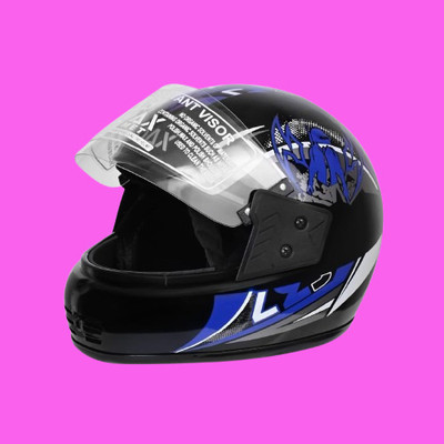 NOAX helmet bazarr unisex full face helmet _24 Motorbike Helmet(Black)