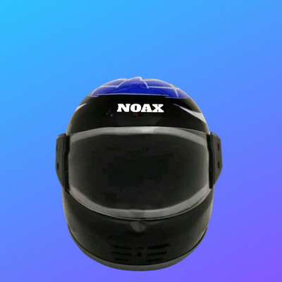 NOAX HELMET KING FULL FACE & ISI MARKED FOR UNISEX ((SL-99 Motorbike Helmet(Black)