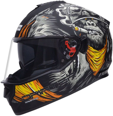 STUDDS Drifter D3 Motorbike Helmet(Matt Black N5)