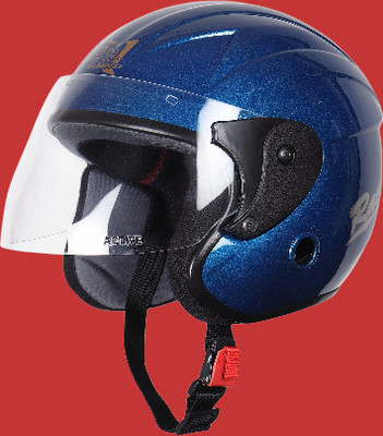 nextin nano_180 Motorbike Helmet(Blue)